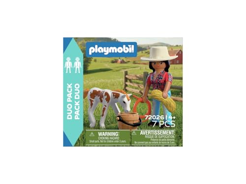 Playmobil Western 72026 Cavalière avec poulain Duo Pack - vue 4