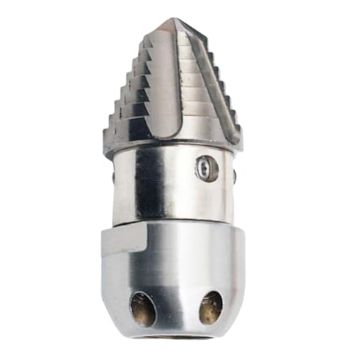 Boquilla de limpieza de alcantarillado giratoria de alta presión 40L-70L/min limpiador de tuberías de drenaje de acero inoxidable para desatascar camiones, limpieza de zanjas de drenaje también