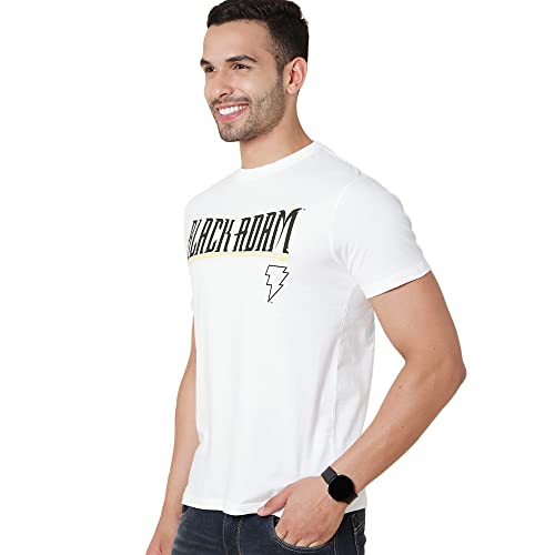 Image of Free Authority Mickey & Friends Printed Regular Fit Green Cotton Men's T-Shirt