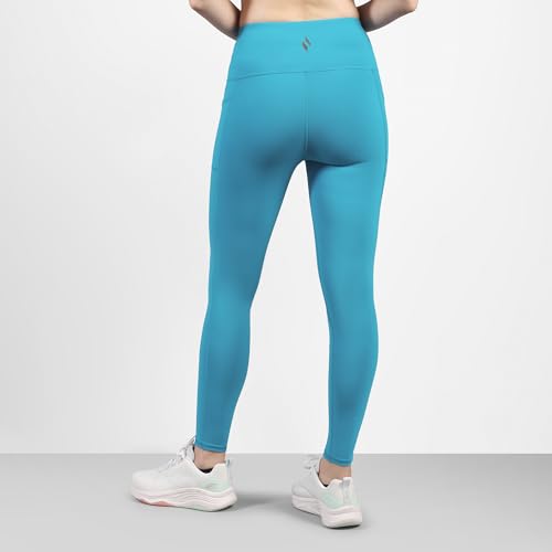 Image of Skechers Women's High Rise Go Walk Goflex High Waisted 2-Pocket Yoga Fitted Leggings