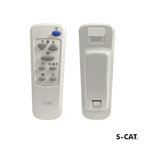 Image of S-CAT Compatible with LG AC Remote Control (No Backlight) Model 65 Suitable for Split /Window 1 1.5 2 Ton AC Remote (Match Old Remote Exactly, Contact Customer Care for Order)