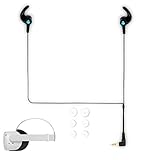 Gaming Headphones for Oculus Quest 2 and Other Virtual Reality Headsets | High Definition Vr Gaming in-Ear Audio | Noise Cancelling | Fully Immersive Virtual Reality Gaming Headset ● Sweat Resistant