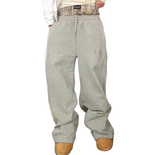 Vêtements de sport pour hommes cherchant un pantalon d'hiver large et chaud en lin et coton