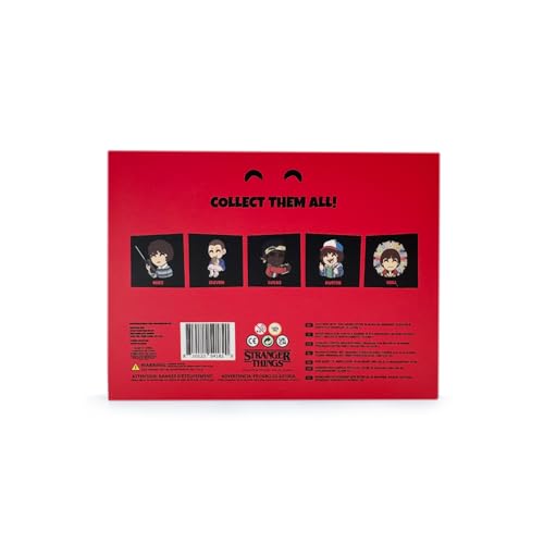 Image of Youtooz Stranger Things 5 Pin Set, Official Licensed Collectors Pin Box by Youtooz Stranger Things Collection