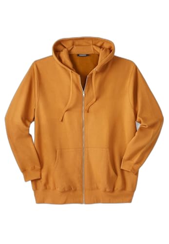Image of KingSize Men's Big & Tall Fleece Zip-front Hoodie Jacket