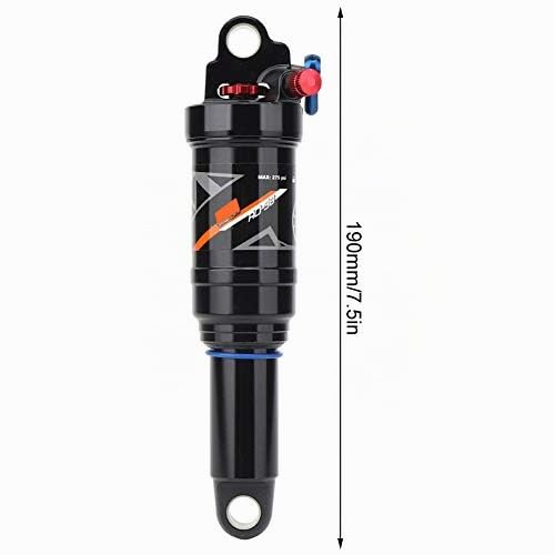 Keenso Amortisseur arrière de vélo Amortisseur arrière d'air de vélo de Montagne avec la Suspension de vélo de VTT 165mm 190mm 200mm