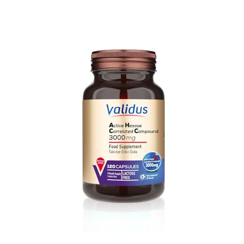 Validus AHCC Active Hexose Correlated Compound 3000 mg 120 Capsules
