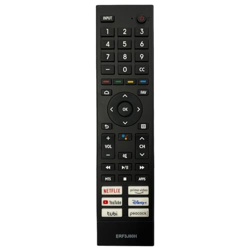 Télécommande ERF3J80H de rechange pour Smart TV Hisense GHUST