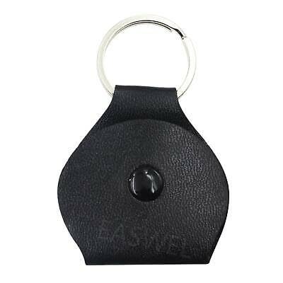 Leather Keychain Guitar Picks Black Holder Bag-image-33