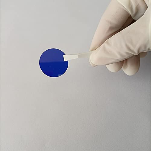 Multiple Size 470nm Narrow Bandpass Filter NBP470 Blue Light Pass Optical Glass (Specification : 39.5x1.0mm)