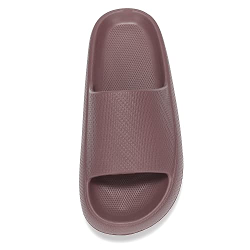Image of Dirk Slides for Women and Men Sandals Pillow Slippers Shower Shoes Cushioned Cloud Slides