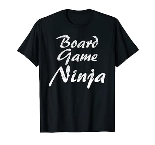 Divertido juego de mesa Ninja juego de mesa regalo para hombres y mujeres Camiseta | Ya disponible en tu tienda friki favorita! En mundofriki.es!