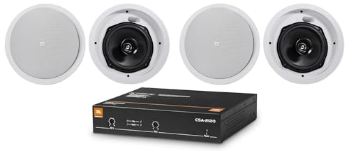 Audiosavings Bundle: JBL CSA 2120 Commercial Amplifier Amp Bundled with (4) JBL Control 26C 6.5