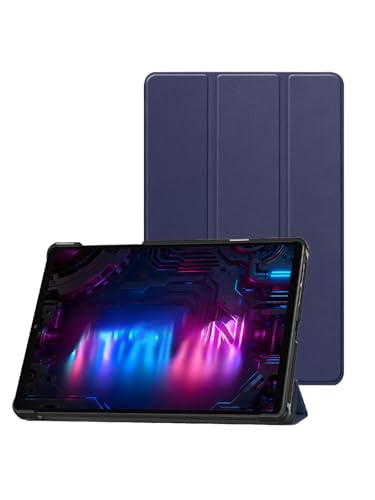 Coque Lenovo Legion Tab Gen 5 en polyuréthane premium et polycarbonate bleu rigide ajusté