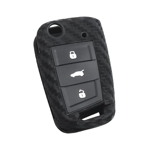 Coque silicone clé VW Golf 7 Passat Bora Jetta - Étui 3 boutons