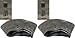 Set of two 20x10.00-8 Lawn Tire Golf Cart Inner Tube 20x8x8 20x10-8
