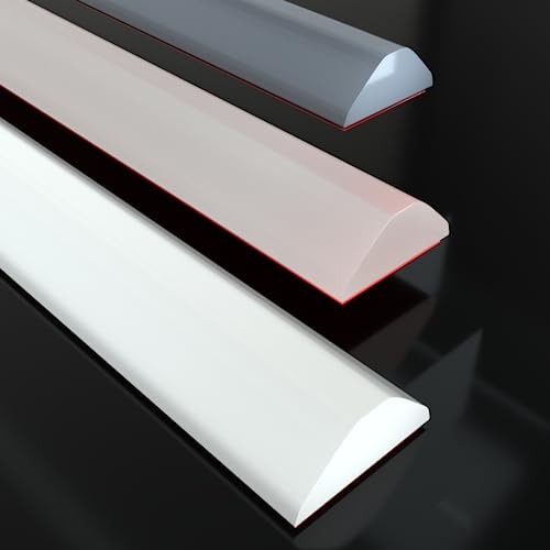 100 cm T-Form, Weiß, Duschabsperrung, Silikon, Duschabsperrung,...