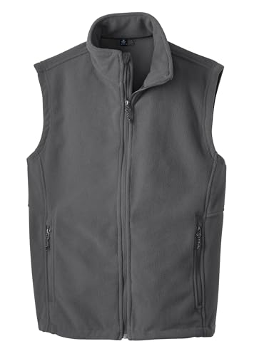 Port Authority Value Fleece Vest. F219, Iron Grey, L4