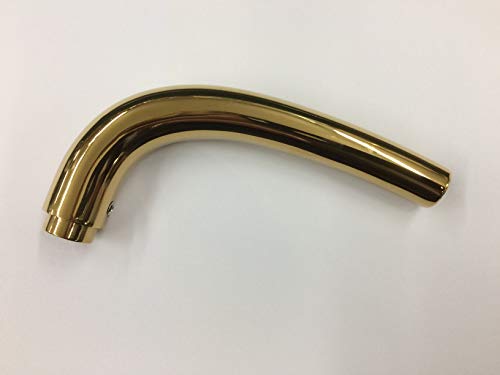  MANIGLIA SECUREMME IN OTTONE LUCIDO SINGOLA PER PORTA BLINDATA DA ABBINARE A PLACCA PER PORTONE PORTA BLINDATA Q8 PZ 1