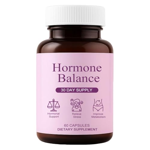 Shwfhi Hormonal Balance Supplements for Women - Supports Mood Energy & Daily Wellness with Ashwagandha Ginger Root Herbal Formula 60 Capsules