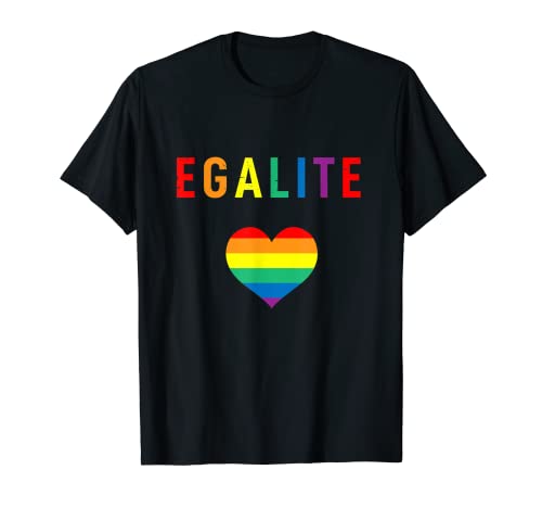 Bandera del arco iris Trans Queer Equality Homo lesbiana gay Camiseta