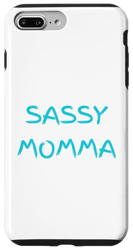 SASSY MOMMA ����ȃ��[���A �X�}�z�P�[�X iPhone 7 Plus/8 Plus �p