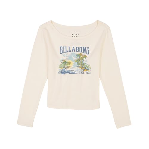 Image of Billabong Girls' Long Sleeve Snug Fit Ribbed T-Shirt