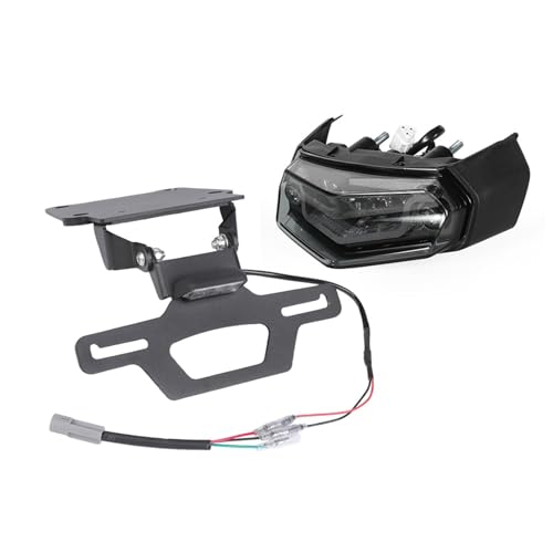 Support de plaque d'immatriculation moto et feu arrière premium pour T7 XTZ700
