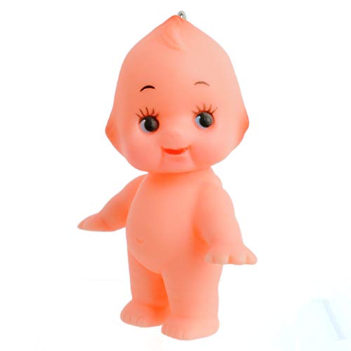 Cute Kawaii Kewpie Cupie Baby Doll Ball Key Chain Pendant Necklace Charm Cupie Cupid Key Ring3