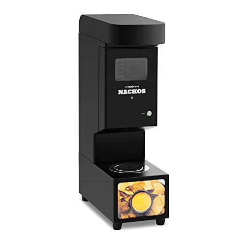 Royal Catering RCKW-ND01 Dispensador de salsas profesional retro Queso para nachos (Capacidad: 3,5 L, Temperatura de calentamiento: 55-80 °C, Negro) Royal Catering RCKW-ND01 Dispensador de salsas profesional retro Queso para nachos (Capacidad: 3,5 L, Temperatura de calentamiento: 55-80 °C, Negro)