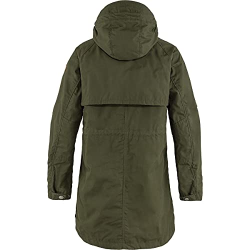 Fjallraven Damen Karla Hydratic W Jacket, Deep Forest, L EU