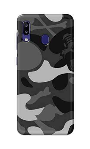 Image of Printed Hard Back Cover Case for Samsung Galaxy A30 Back Cover (Army Pattern) -702
