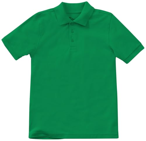Image of Classroom Uniforms for Boys and Girls Short Sleeve Pique Polo Shirt