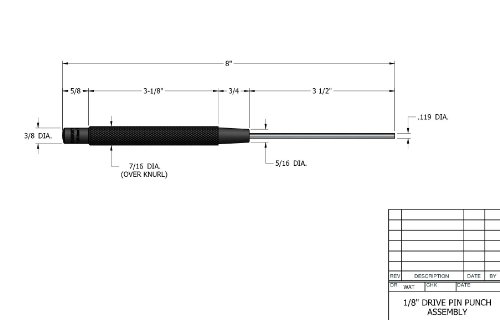 Botador de embutir starrett