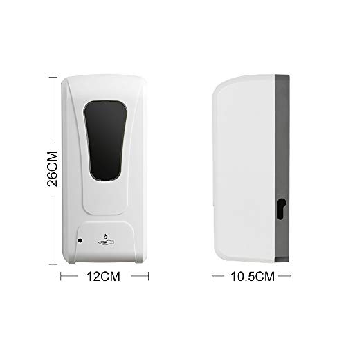 Dispensador automático de pared con sensor IR y bomba de jabón sin contacto para cocina 8