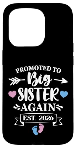 Promoted to Big Sister Again Est 2026 Soon to Be Big Sister Coque pour iPhone 15 Pro Promoted to Big Sister Again Est 2026 Soon to Be Big Sister Coque pour iPhone 15 Pro