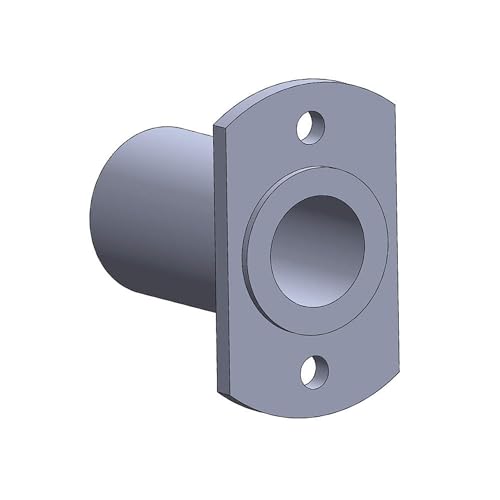 Pin Receptacle, Grip L 1/2 In, Pin 5/16 In