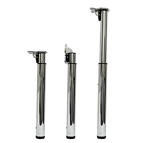 Pieds de table pliants réglables hauteur extensible de 50 à 130 cm