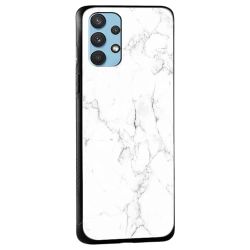 Image of COLORflow Back Cover Compatible with Samsung Galaxy A53 5G | White Marble | Shockproof TPU Bumper Cover with Camera Protection Back Cover