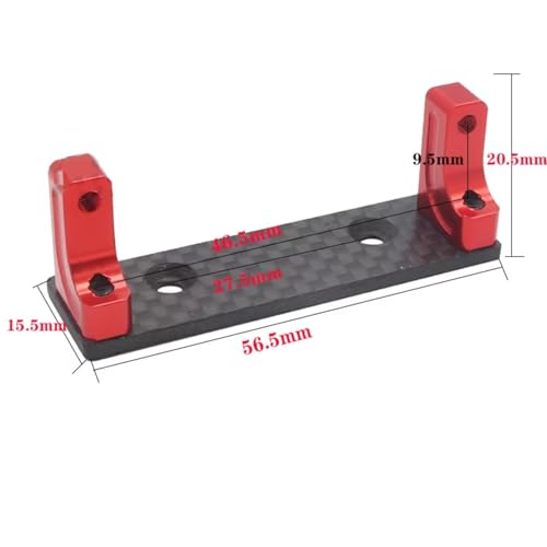 Support Servo Aluminium et Carbone Axial SCX10 Capra Haute Précision - 2