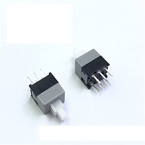 Interrupteur non autobloquant micro switch push tactile 6 pin pour circuit 8mm - 8