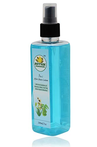 Image of 5 in1 After Shave Lotion for Men- 200ML with Aloevera, Neem, Tea tree oil, Witch hazel & Menthol
