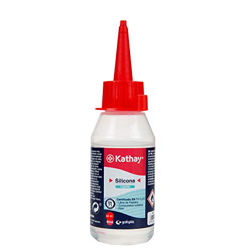Kathay Silicona líquida, 60ml, transparente