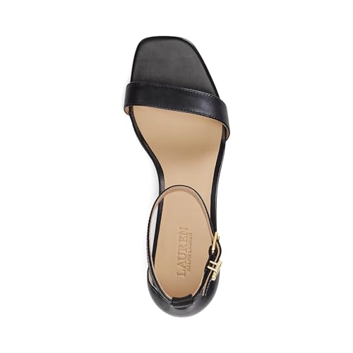 Lauren Ralph Lauren Women's Logan Burnished Leather Sandal2