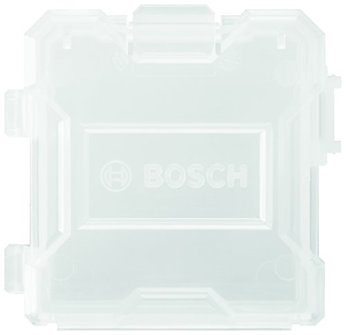 Image of BOSCH CCSBOXX 3 In. Clear Storage Box with Latch for Custom Case System for Storing Bits, Screws, Bolts and More