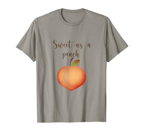 Süß wie ein Pfirsich lustige grafische T-Shirts T-Shirt Cover