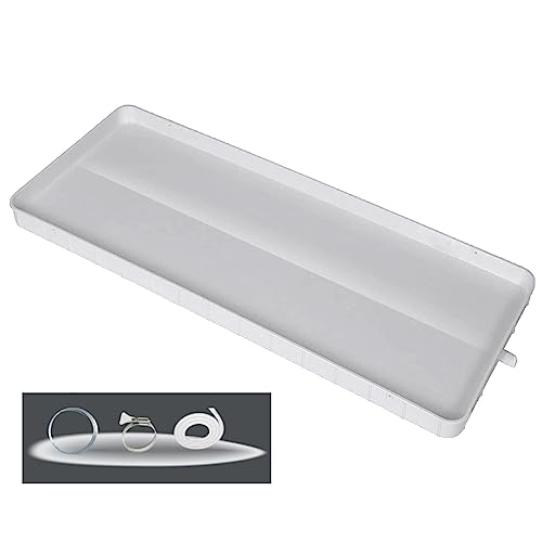 Vassoio Raccogligocce Per Condizionatore - Acciaio Inossidabile, Con Tubo Di Scarico, Antiperdite - Foto 4