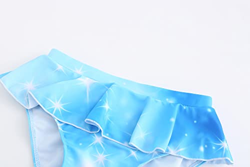 Image of Akokvlar Two Pieces Swimsuit Mermaid Bikinis Tankini Bathing Suit for Little Girls
