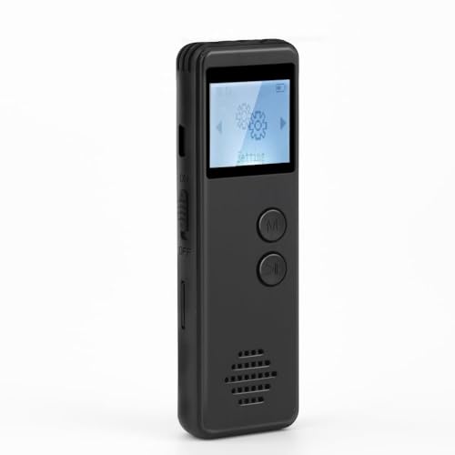 Image of FREDI HD PLUS Voice Recorder, Digital Audio Recorder for Meetings, Lectures & Students, Portable Recording Device with Mic & Speaker, 32GB TF Card, One Button, Voice Activated (VOR), USB Rechargeable
