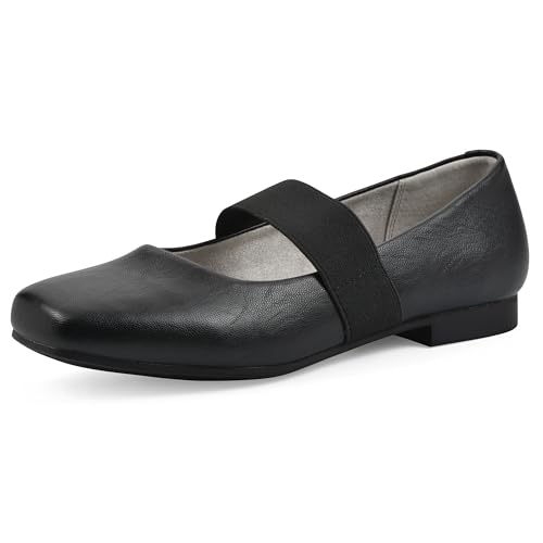 CLIFFS BY WHITE MOUNTAIN Women's Besimi Cushioned Mary Jane Flat